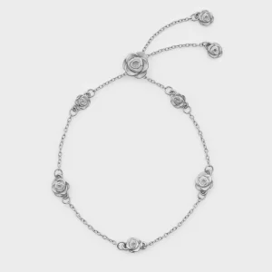สร้อยข้อมือประดับลายดอกไม้รุ่น Rosalind